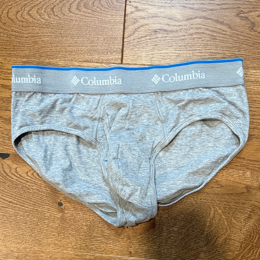 Columbia Blue and Gray Men's Briefs